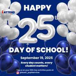 25th day of school!